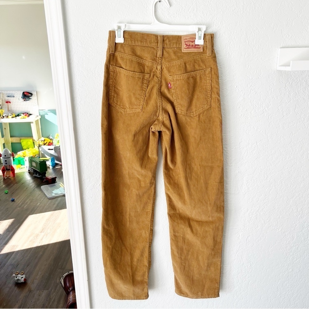 Levi's Pants Women's 25x31 '94 Baggy High Rise Straight Leg Relaxed Fit Corduroy - Picture 2 of 9